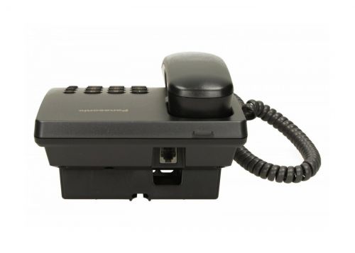 Telefon stacjonarny Panasonic KX-TS500PDB (kolor czarny) (WYPRZEDAŻ)