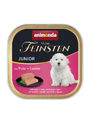 ANIMONDA Dog Vom Feinsten Junior: indyk/jagnię 150g