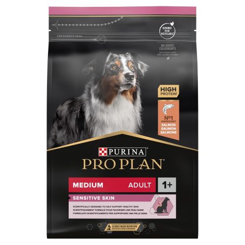 PURINA PRO PLAN Adult Medium Sensitive Skin 3kg - sucha karma dla psa