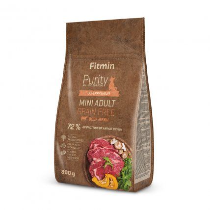 Fitmin Purity dog GF Adult Mini Beef  0,8 kg