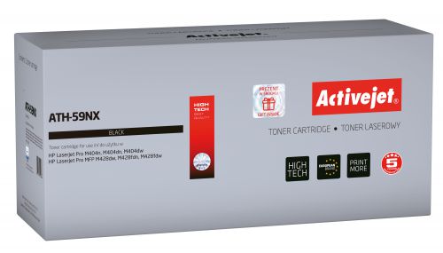 Toner Activejet ATH 59NX (Zamiennik HP 59X CF259X; Supreme; 10000 stron; czarny) Z chipem