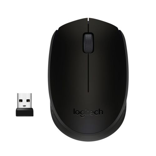 Mysz Logitech B170 910-004798 (optyczna; 1000 DPI; kolor czarny)