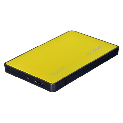 ORICO OBUDOWA HDD/SSD 2,5\, USB-A 3.1, ALU, ŻÓŁTA