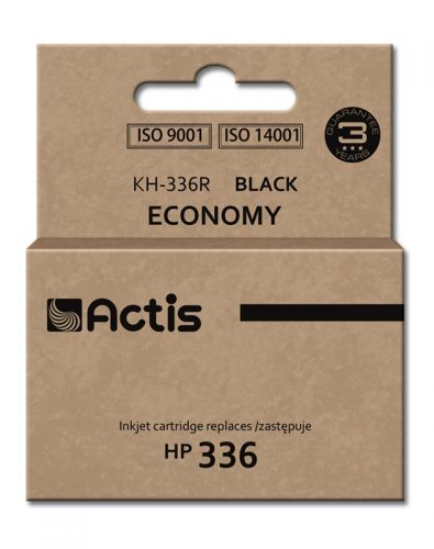 Tusz ACTIS KH-336R (zamiennik HP 336 C9362A; Standard; 9 ml; czarny)