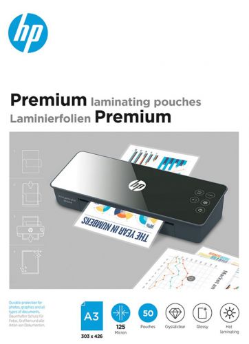 HP Folia laminacyjna PREMIUM A3 125 mic, 50 szt. (WYPRZEDAŻ)