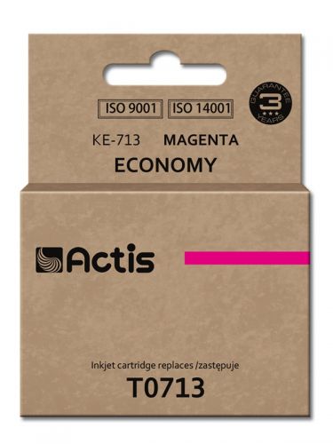 Tusz ACTIS KE-713 (zamiennik Epson T0713, T0893, T1003; Standard; 13.5 ml; czerwony)