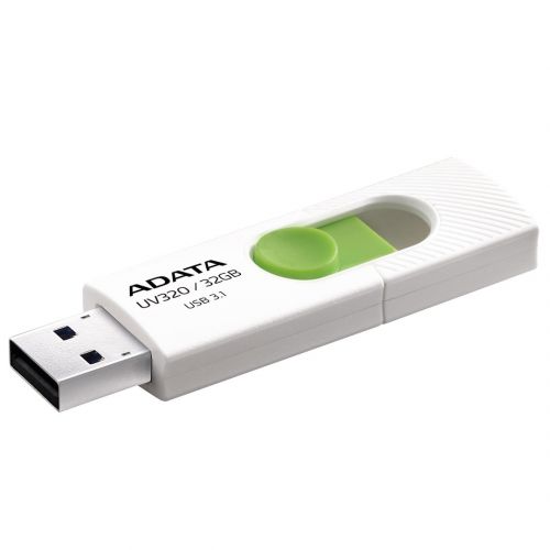 Pendrive ADATA UV320 AUV320-32G-RWHGN (32GB; USB 3.1; kolor biały)