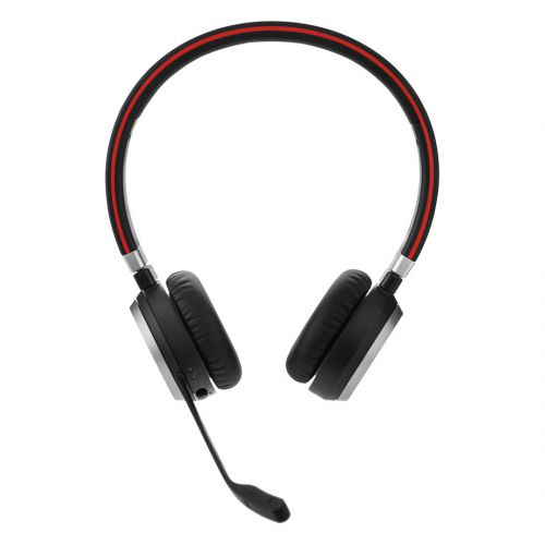 Jabra Evolve 65 SE Link380a MS Stereo bezprzewodowy stereofoniczny zestaw słuchawkowy z certyfikatem