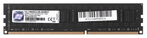 G.SKILL DDR3 NT 8GB 1333MHZ CL9 F3-10600CL9S-8GBNT