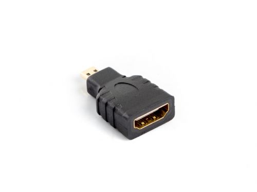 Adapter Lanberg AD-0015-BK (HDMI F - Micro HDMI M; kolor czarny)