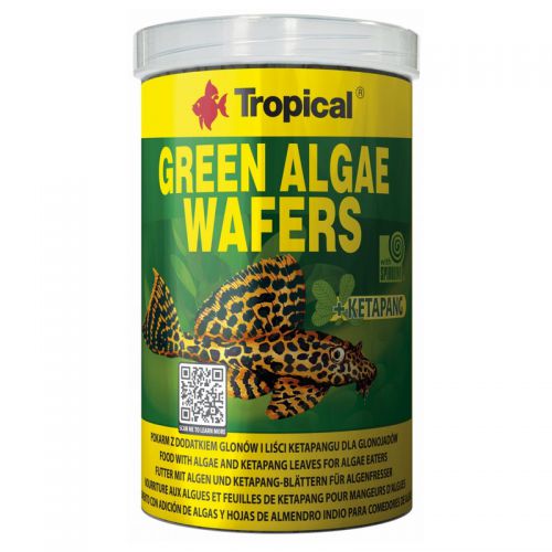 TROPICAL GREEN ALGAE WAFERS 250ML/113G