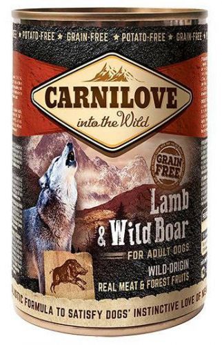Carnilove Wild Meat Lamb&WILD BOAR 400G