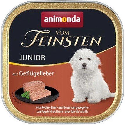 ANIMONDA Vom Feinsten Junior smak: wątróbka drobiowa 150g