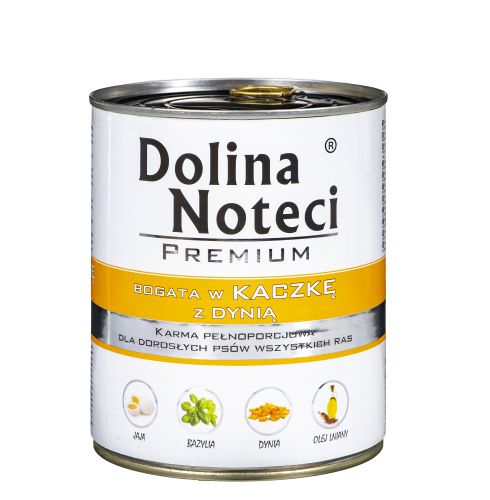 Karma DOLINA NOTECI Premium Kaczka i Dynia Dog (0,80 kg )