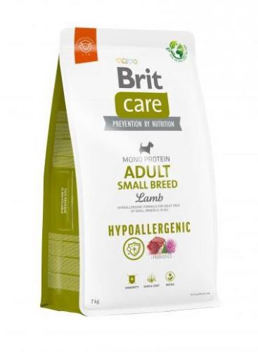 Brit Care Hypoallergenic Adult Small Lamb&Rice 7kg
