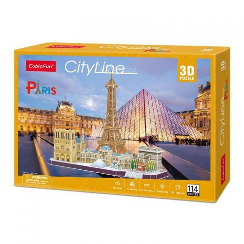Cubic Fun Puzzle 3D City Line Paris