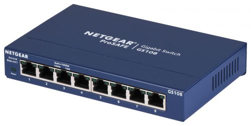 Switch Netgear GS108GE 8p Unmanaged Gigabit