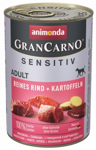 ANIMONDA Grancarno Sensitiv wołowina, ziemniak 400g