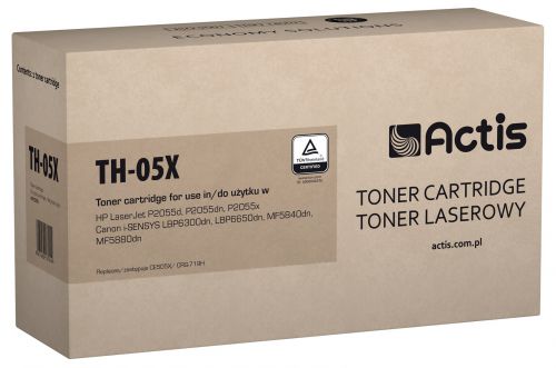Toner ACTIS TH-05X (zamiennik HP 05X CE505X, Canon CRG-719H; Standard; 6500 stron; czarny)