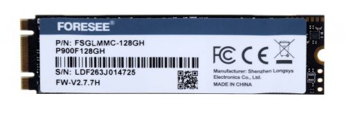 Dysk SSD FORESEE 128GB M.2 2280 FSGLMMC-128GH