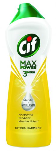 CIF Max Power Citrus Mleczko z Wybielaczem 1001g