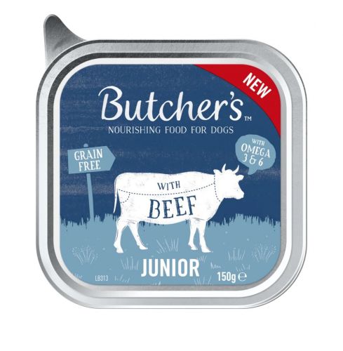 Butcher\'s Original Junior z wołowiną pasztet 150g