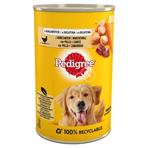 PEDIGREE Kurczak z marchewką 400g