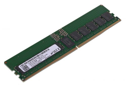 Micron RDIMM 32GB DDR5 2Rx8 4800MHz PC5-38400 ECC REGISTERED MTC20F2085S1RC48BR