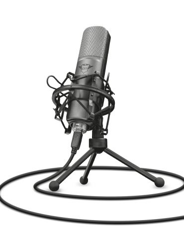 Mikrofon Trust GXT 242 Lance Streaming 22614 (kolor srebrny)