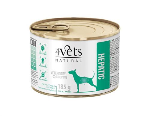 4VETS NATURAL - Hepatic Dog 185g