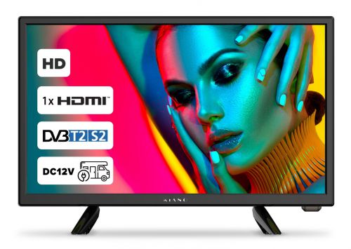 TV Kiano Slim 19\ HD Ready, D-LED, DVB-T2