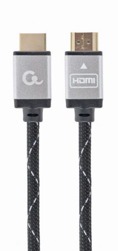 Kabel GEMBIRD Seria select plus CCB-HDMIL-3M (HDMI M - HDMI M; 3m; kolor czarny)