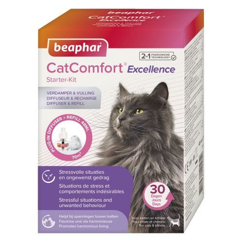 BEAPHAR CatComfort Calming Diffuser - z zawartością feromonów dla kotów - 48ml