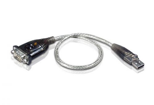 Kabel ATEN UC-232A (0,40m; USB M - RS-232 M; kolor srebrny)