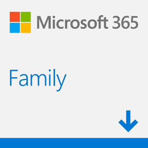 Microsoft 365 Family  (6; 12 miesięcy; Wersja cyfrowa; Domowa; Polska); stara nazwa Office 365 Home