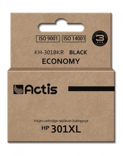 Tusz ACTIS KH-301BKR (zamiennik HP 301XL CH563EE; Standard; 20 ml; czarny)