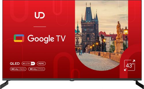 Telewizor 43\ UD 43QGU7210S 4K UltraHD, Q-LED, DVB-T/T2/C