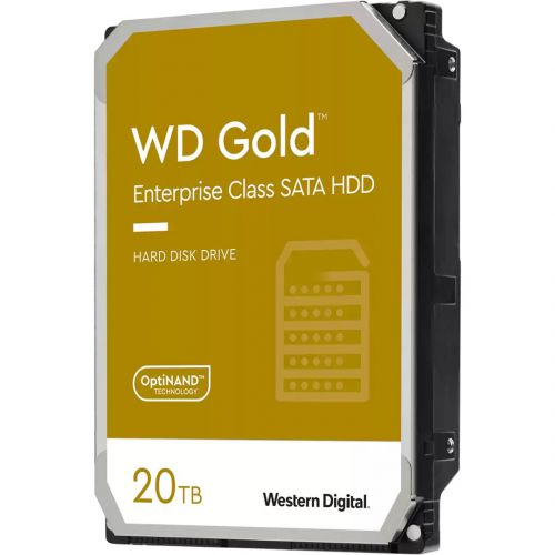 Dysk HDD WD Gold WD202KRYZ (20 TB ; 3.5\; 512 MB; 7200 obr/min)