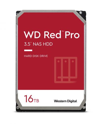 Dysk HDD WD Red Pro WD161KFGX (16 TB ; 3.5\; 512 MB; 7200 obr/min)