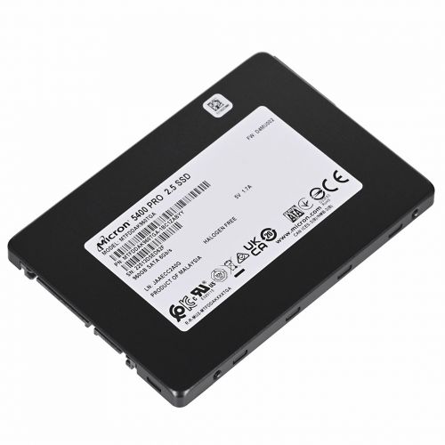 Dysk SSD Micron 5400 PRO 960GB SATA 2.5\ MTFDDAK960TGA-1BC1ZABYYT (DWPD 1.5) Tray