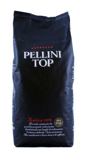 Kawa Pellini Top 100% Arabica 1 kg, Ziarnista