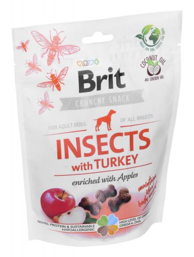 Przysmak Brit Care Dog Insect&Turkey 200g