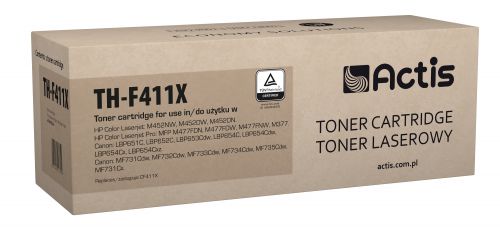Toner Actis TH-F411X (zamiennik HP 410X CF411X; Standard; 5000 stron; niebieski)