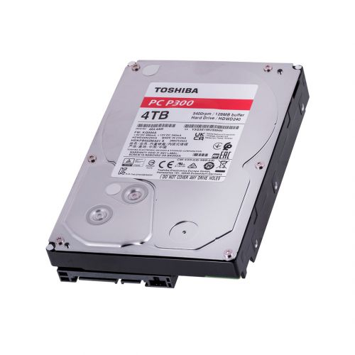 Dysk HDD Toshiba P300 HDWD240UZSVA (4 TB ; 3.5\; 128 MB; 5400obr/min)