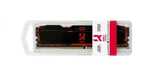 GOODRAM DDR4 8GB PC4-25600 (3200MHz) 16-20-20 IRDM X BLACK 1024x8