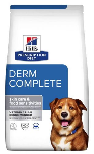 Hill\'s PD derm complete, skin care & food sensitivities, original, dla psa 1.5 kg