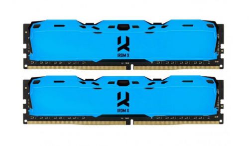 GOODRAM DDR4 16GB PC4-25600 (3200MHz) 16-20-20 DUAL CHANNEL KIT IRDM X BLUE 1024x8