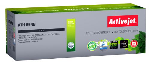 BIO Toner Activejet ATH-85NB (zamiennik HP 85A CE285A, Canon CRG-725; Supreme; 2000 stron; czarny)