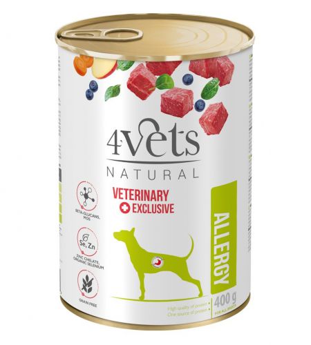 4VETS NATURAL -Allergy Lamb Dog 400g