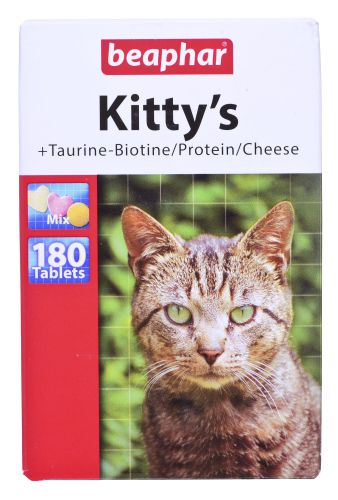 Beaphar mix tabletek witaminowych dla kotów 180tab